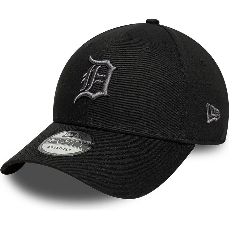 petten-gebogen-zwart-verstelbaar-9forty-league-essential-van-detroit-tigers-mlb-van-new-era