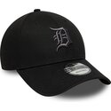 petten-gebogen-zwart-verstelbaar-9forty-league-essential-van-detroit-tigers-mlb-van-new-era