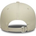 petten-gebogen-beige-verstelbaar-9forty-league-essential-van-new-york-yankees-mlb-van-new-era