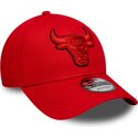 petten-gebogen-rood-verstelbaar-9forty-outline-van-chicago-bulls-nba-van-new-era