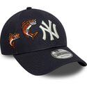 petten-gebogen-marineblauw-verstelbaar-9forty-outdoor-icon-van-new-york-yankees-mlb-van-new-era