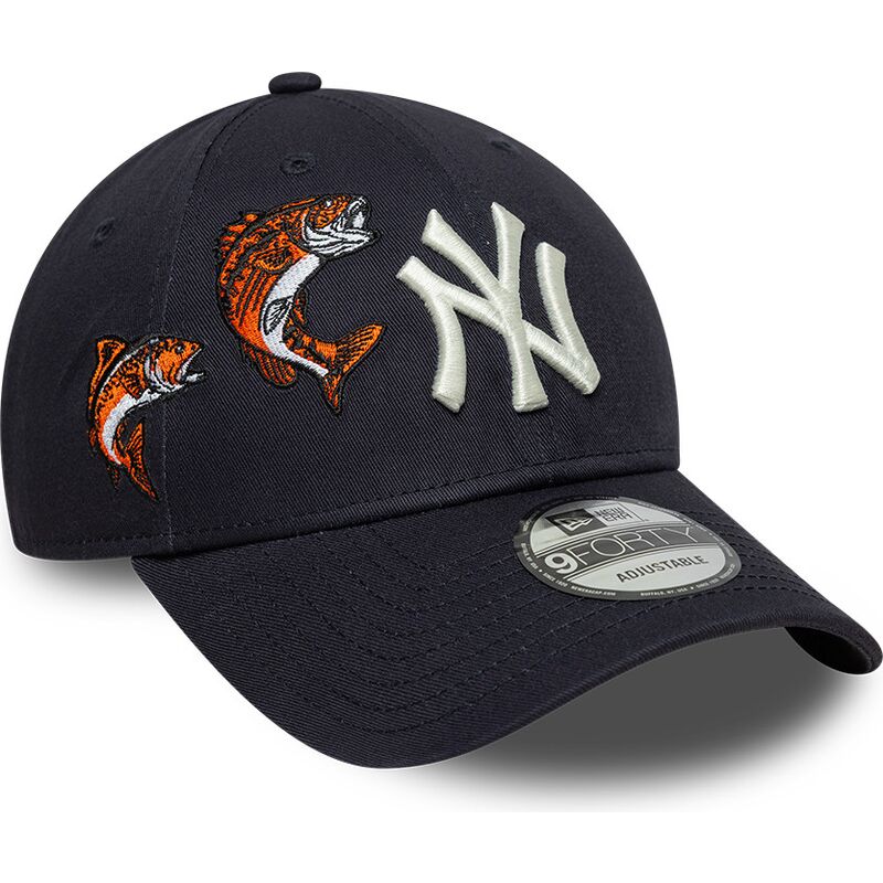 petten-gebogen-marineblauw-verstelbaar-9forty-outdoor-icon-van-new-york-yankees-mlb-van-new-era