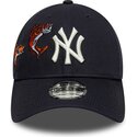 petten-gebogen-marineblauw-verstelbaar-9forty-outdoor-icon-van-new-york-yankees-mlb-van-new-era