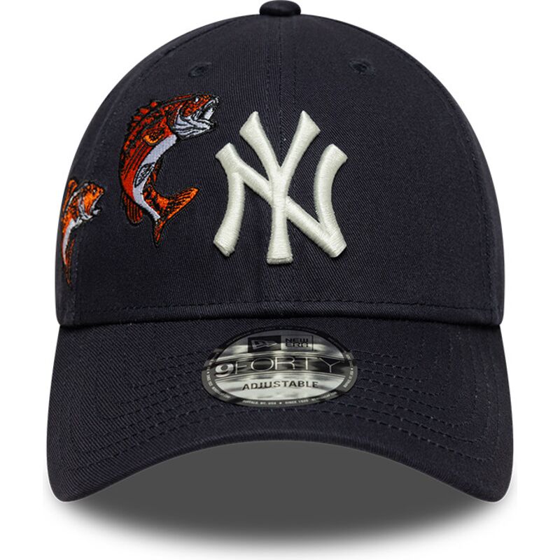 petten-gebogen-marineblauw-verstelbaar-9forty-outdoor-icon-van-new-york-yankees-mlb-van-new-era
