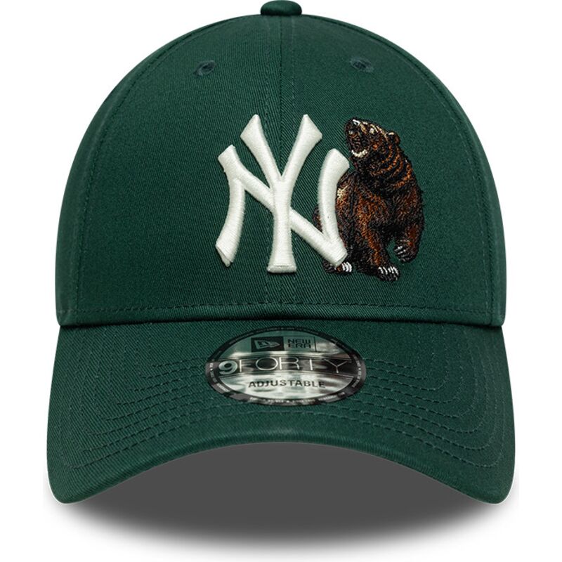 petten-gebogen-groen-verstelbaar-9forty-outdoor-icon-van-new-york-yankees-mlb-van-new-era