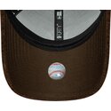 petten-gebogen-bruin-snapback-9forty-winter-borg-van-new-york-yankees-mlb-van-new-era