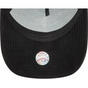 petten-gebogen-zwart-snapback-e-frame-faux-suede-van-new-york-yankees-mlb-van-new-era