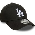 petten-gebogen-zwart-snapback-9forty-m-crown-van-los-angeles-dodgers-mlb-van-new-era