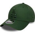 petten-gebogen-groen-snapback-9forty-m-crown-van-los-angeles-dodgers-mlb-van-new-era