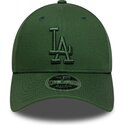petten-gebogen-groen-snapback-9forty-m-crown-van-los-angeles-dodgers-mlb-van-new-era
