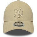 petten-gebogen-beige-verstelbaar-9forty-m-crown-cord-van-new-york-yankees-mlb-van-new-era