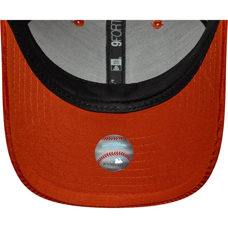 petten-gebogen-oranje-verstelbaar-9forty-m-crown-cord-van-los-angeles-dodgers-mlb-van-new-era
