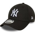 petten-gebogen-zwart-snapback-9forty-m-crown-van-new-york-yankees-mlb-van-new-era