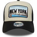 petten-gebogen-zwart-snapback-a-frame-license-plate-van-new-york-van-new-era