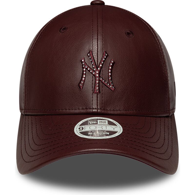petten-gebogen-bruin-snapback-9forty-m-crown-pu-diamante-van-new-york-yankees-mlb-van-new-era petten-gebogen-bruin-snapback-9forty-m-crown-pu-diamante-van-new-york-yankees-mlb-van-new-era