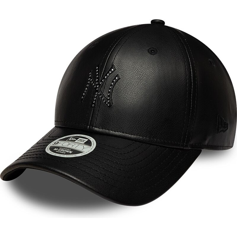 petten-gebogen-zwart-snapback-9forty-m-crown-pu-diamante-van-new-york-yankees-mlb-van-new-era petten-gebogen-zwart-snapback-9forty-m-crown-pu-diamante-van-new-york-yankees-mlb-van-new-era