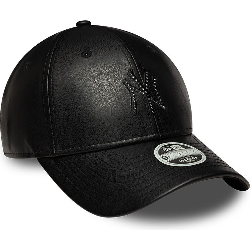 petten-gebogen-zwart-snapback-9forty-m-crown-pu-diamante-van-new-york-yankees-mlb-van-new-era petten-gebogen-zwart-snapback-9forty-m-crown-pu-diamante-van-new-york-yankees-mlb-van-new-era