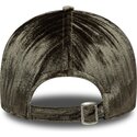 petten-gebogen-groen-verstelbaar-9twenty-velour-van-new-york-yankees-mlb-van-new-era