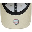 petten-gebogen-beige-verstelbaar-voor-kinderen-rosa-9forty-dino-icon-van-new-york-yankees-mlb-van-new-era