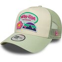 petten-gebogen-groen-snapback-voor-kinderen-a-frame-outdoor-van-new-era