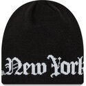 mutsen-zwart-knit-skully-wordmark-van-new-york-yankees-mlb-van-new-era