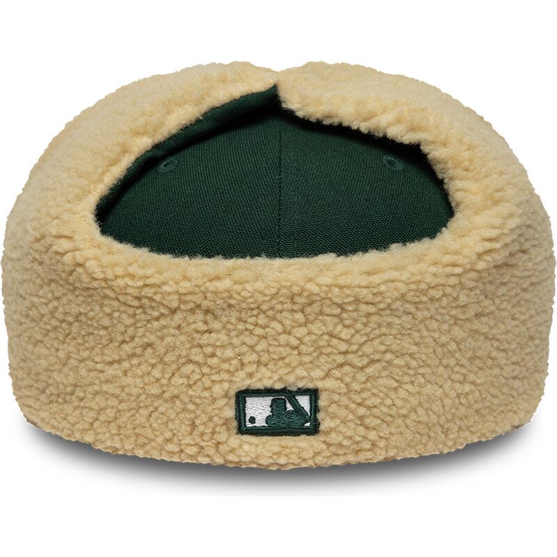 petten-plat-groen-fitted-59fifty-dogear-world-series-van-oakland-athletics-mlb-van-new-era