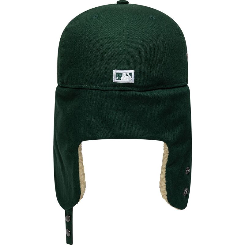 petten-plat-groen-fitted-59fifty-dogear-world-series-van-oakland-athletics-mlb-van-new-era