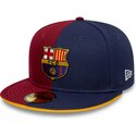 petten-plat-meerkleurig-fitted-59fifty-9fifty-poly-van-fc-barcelona-laliga-van-new-era