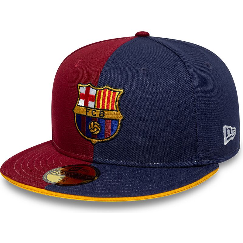 petten-plat-meerkleurig-fitted-59fifty-9fifty-poly-van-fc-barcelona-laliga-van-new-era