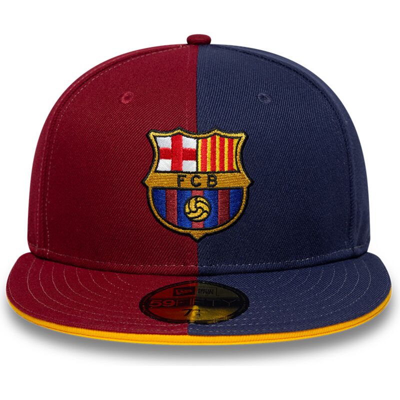 petten-plat-meerkleurig-fitted-59fifty-9fifty-poly-van-fc-barcelona-laliga-van-new-era