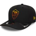 petten-gebogen-zwart-snapback-9seventy-stretch-snap-repreve-van-associazione-sportiva-roma-serie-a-van-new-era