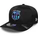 petten-gebogen-zwart-snapback-multicolor-9seventy-stretch-snap-tpu-van-fc-barcelona-laliga-van-new-era