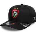 petten-gebogen-zwart-snapback-9seventy-stretch-snap-lily-van-rugby-club-toulonnais-french-rugby-federation-ffr-van-new-era
