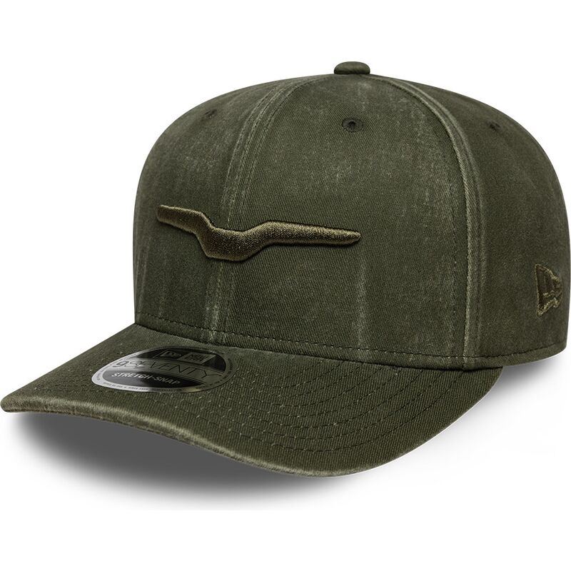 petten-gebogen-groen-snapback-9seventy-stretch-snap-moto-guzzi-van-new-era