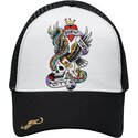 petten-gebogen-zwart-snapback-nyc-van-ed-hardy