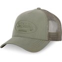 petten-gebogen-groen-snapback-log09-van-von-dutch
