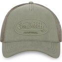 petten-gebogen-groen-snapback-log09-van-von-dutch