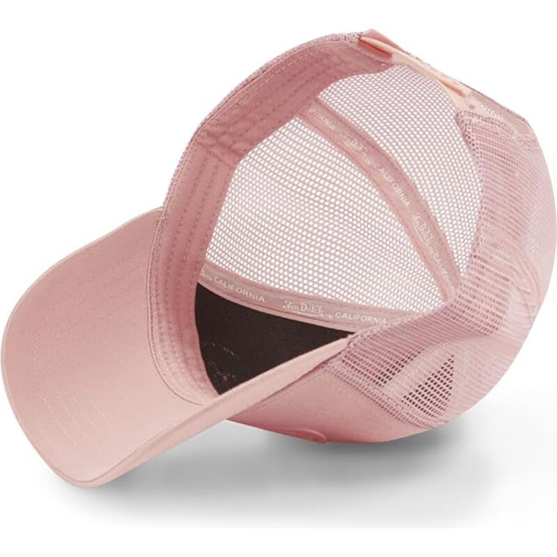 petten-gebogen-roze-snapback-log10-van-von-dutch