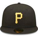 petten-plat-zwart-fitted-59fifty-ac-perf-van-pittsburgh-pirates-mlb-van-new-era