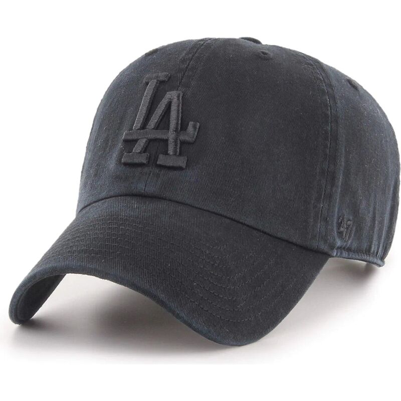 petten-gebogen-zwart-verstelbaar-clean-up-tonal-van-los-angeles-dodgers-mlb-van-47-brand petten-gebogen-zwart-verstelbaar-clean-up-tonal-van-los-angeles-dodgers-mlb-van-47-brand