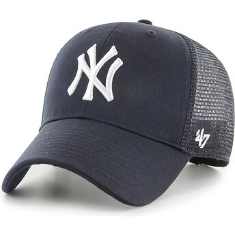 Petten gebogen marineblauw snapback MVP Branson van New York Yankees MLB van 47 Brand