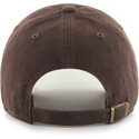 petten-gebogen-bruin-verstelbaar-clean-up-no-loop-label-van-los-angeles-dodgers-mlb-van-47-brand