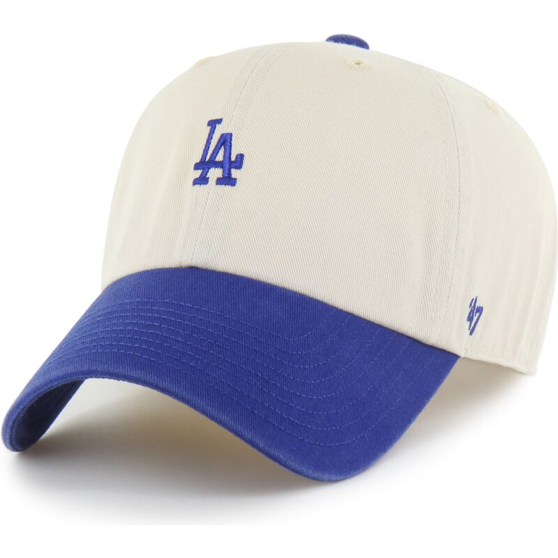 petten-gebogen-beige-verstelbaar-clean-up-base-runner-two-tone-van-los-angeles-dodgers-mlb-van-47-brand petten-gebogen-beige-verstelbaar-clean-up-base-runner-two-tone-van-los-angeles-dodgers-mlb-van-47-brand