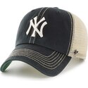 petten-gebogen-zwart-snapback-clean-up-trawler-van-new-york-yankees-mlb-van-47-brand