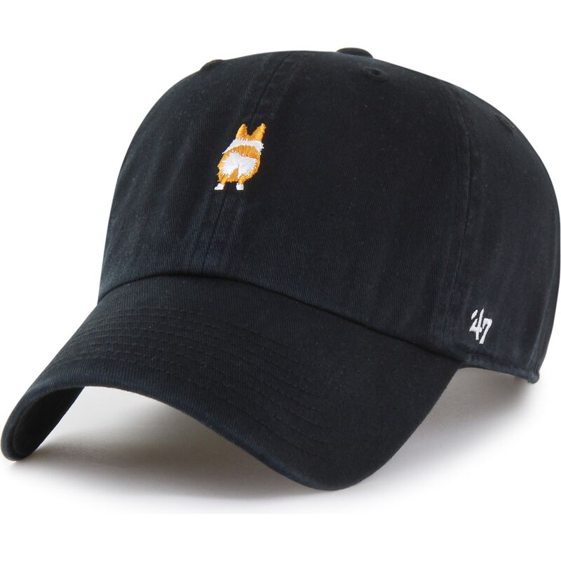 petten-gebogen-zwart-verstelbaar-clean-up-base-runner-icon-dog-van-47-brand