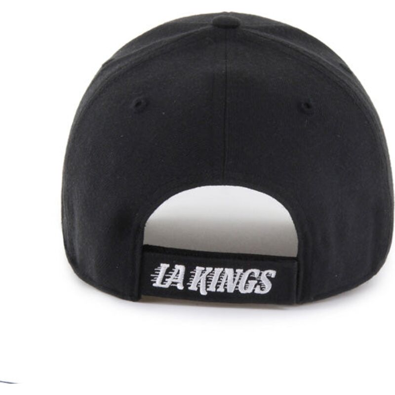 petten-gebogen-zwart-verstelbaar-mvp-essential-van-los-angeles-kings-nhl-van-47-brand