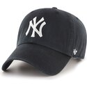 petten-gebogen-zwart-verstelbaar-van-new-york-yankees-mlb-van-47-brand