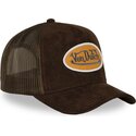 petten-gebogen-bruin-snapback-fur14-van-von-dutch