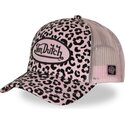 petten-gebogen-luipaard-snapback-rosa-verle-van-von-dutch