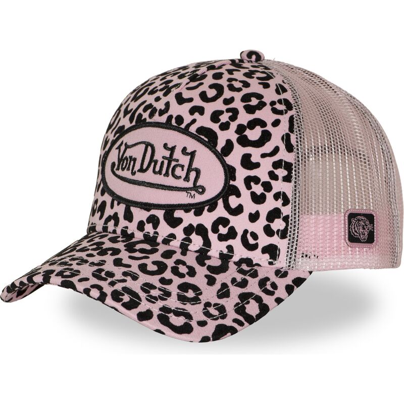 petten-gebogen-luipaard-snapback-rosa-verle-van-von-dutch